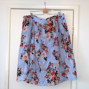 Tommy Hilfiger 24W Floral Skirt